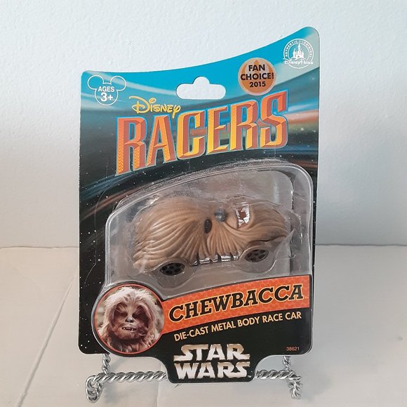 New! Disney Racers Star Wars Collectible Chewbacca Die-Cast Race Car - Picture 1 of 3